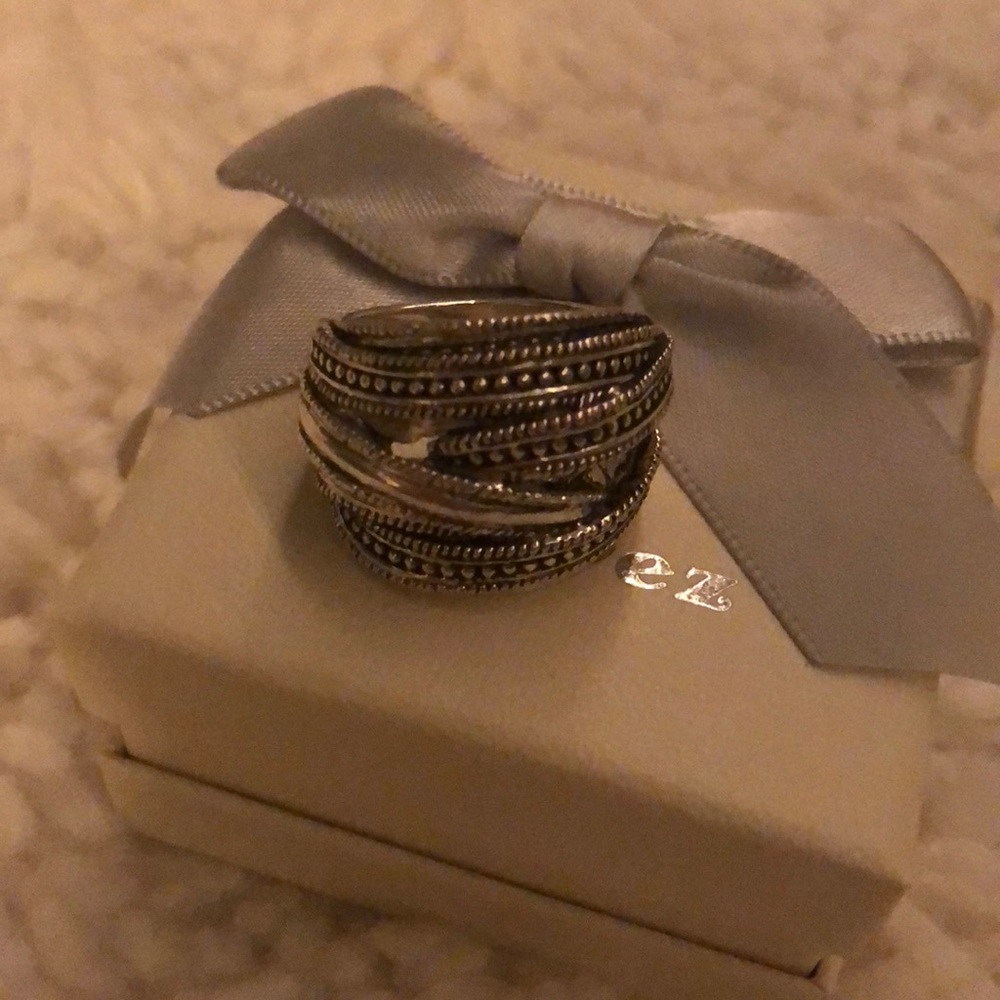 ⭐️ Vintage punk chunky ring